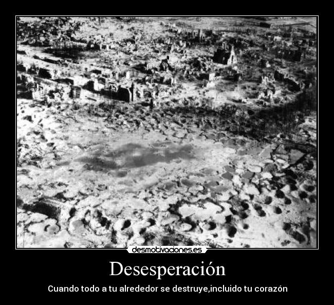 Desesperación Desmotivaciones