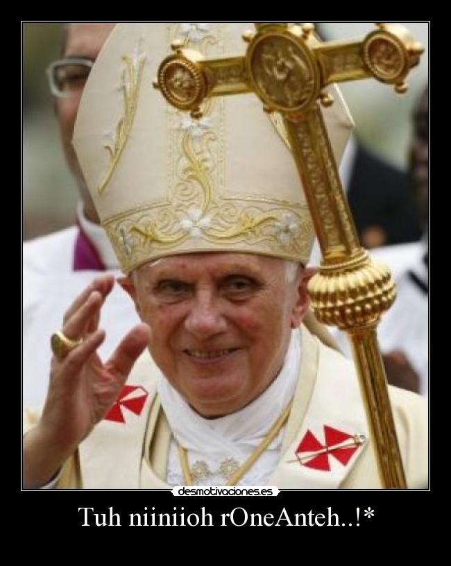 Tuh niiniioh rOneAnteh..!* -