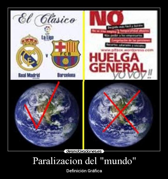 Paralizacion del mundo -