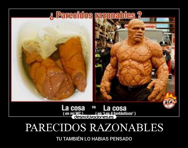 PARECIDOS RAZONABLES -