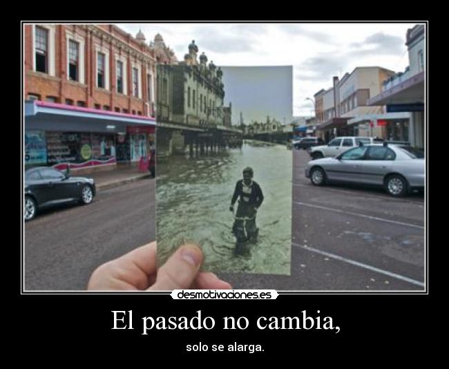 El pasado no cambia, - 
