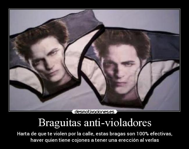 Braguitas anti-violadores - 