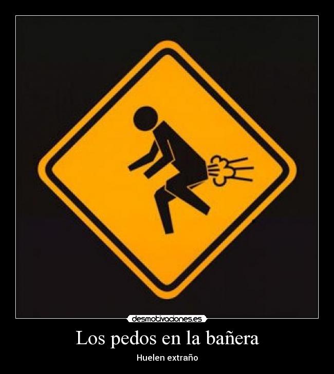 Los pedos en la bañera - Huelen extraño
