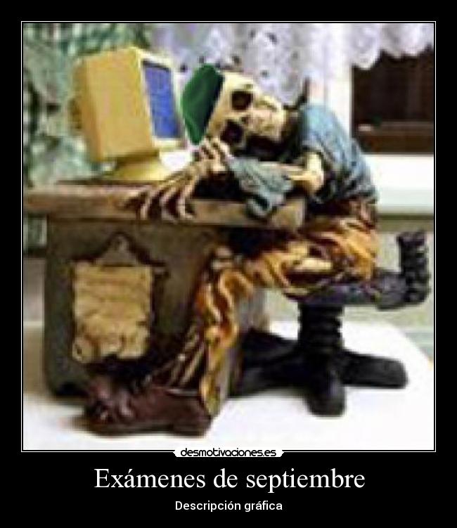 Exámenes de septiembre - 