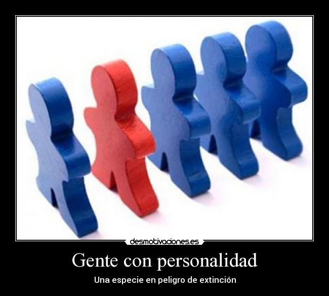 carteles gente personalidad poca desmotivaciones