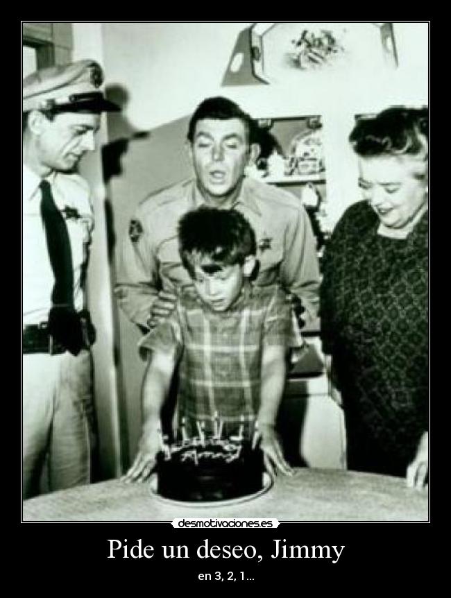Pide un deseo, Jimmy - en 3, 2, 1...