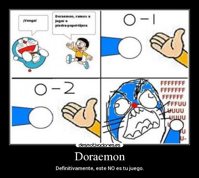 carteles doraemon frustrados desmotivaciones