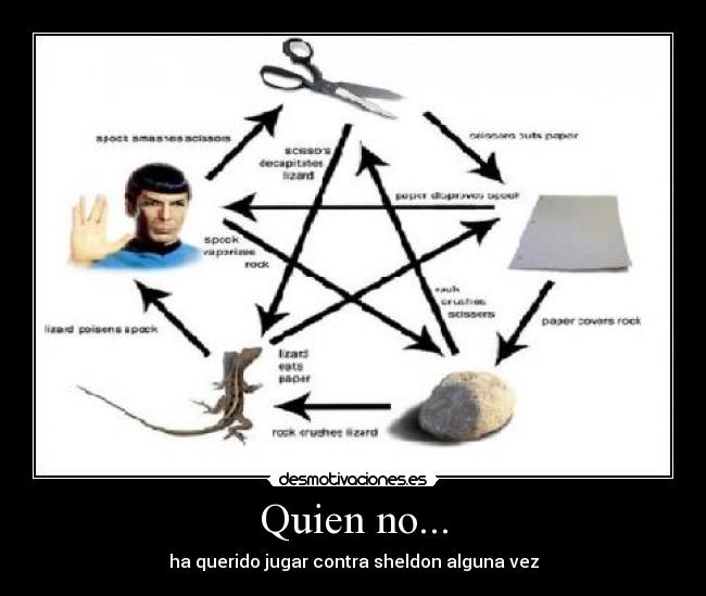 Quien no... - ha querido jugar contra sheldon alguna vez