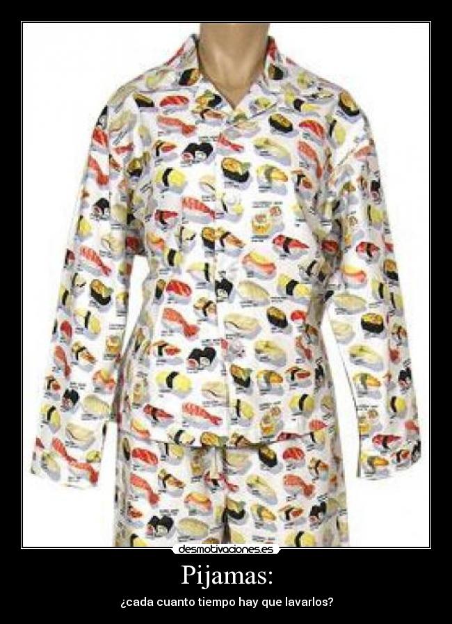 Pijamas: - ¿cada cuanto tiempo hay que lavarlos?