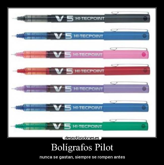 Bolígrafos Pilot -