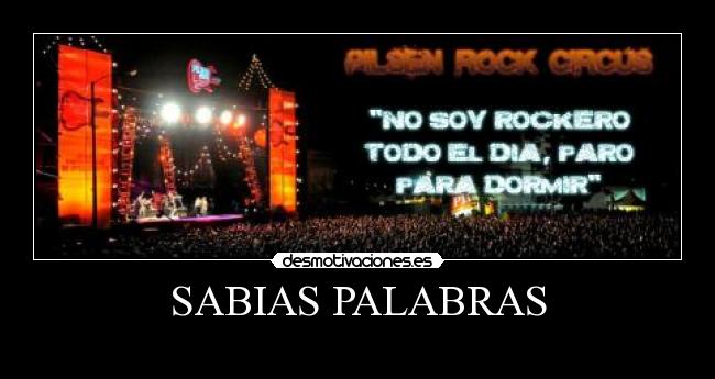 SABIAS PALABRAS - 