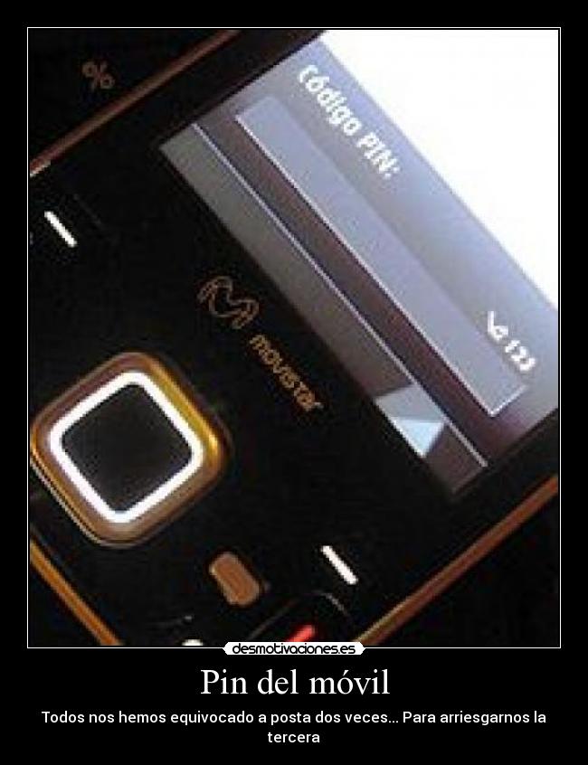 Pin del móvil -