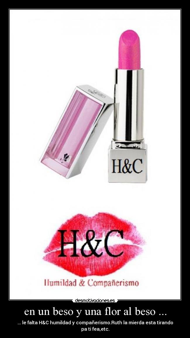 en un beso y una flor al beso ... - 