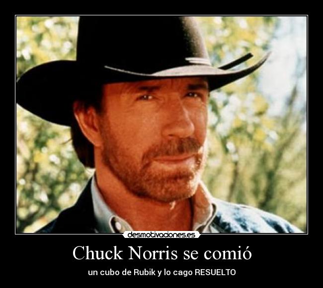 Chuck Norris se comió - 