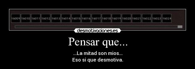 carteles desmotiva pensar cola final desmotivaciones