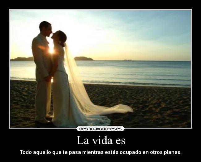 La vida es - 