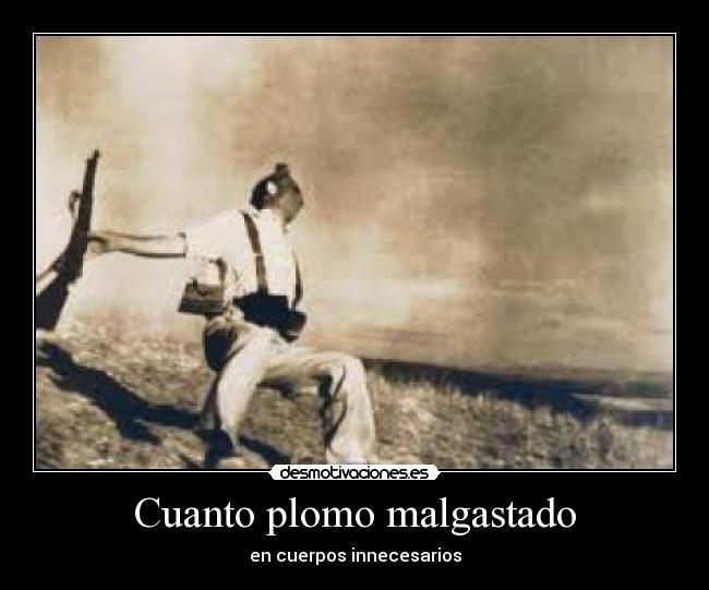 Cuanto plomo malgastado - en cuerpos innecesarios