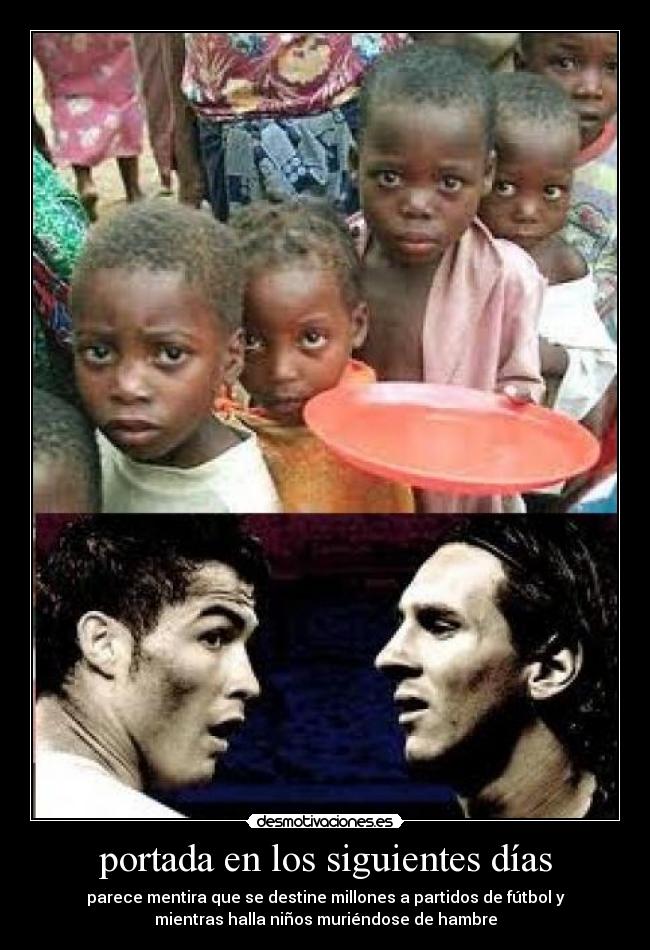 portada en los siguientes días -