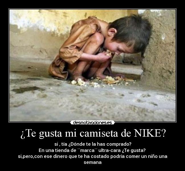 ¿Te gusta mi camiseta de NIKE? - 