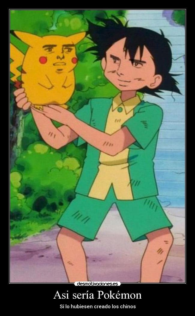 Asi sería Pokémon - 