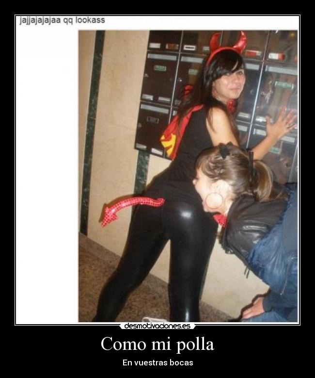 Como mi polla - En vuestras bocas