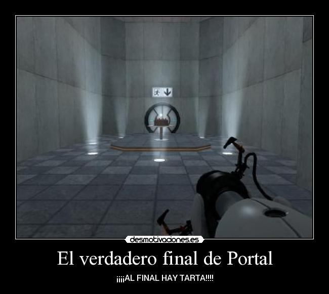 El verdadero final de Portal -