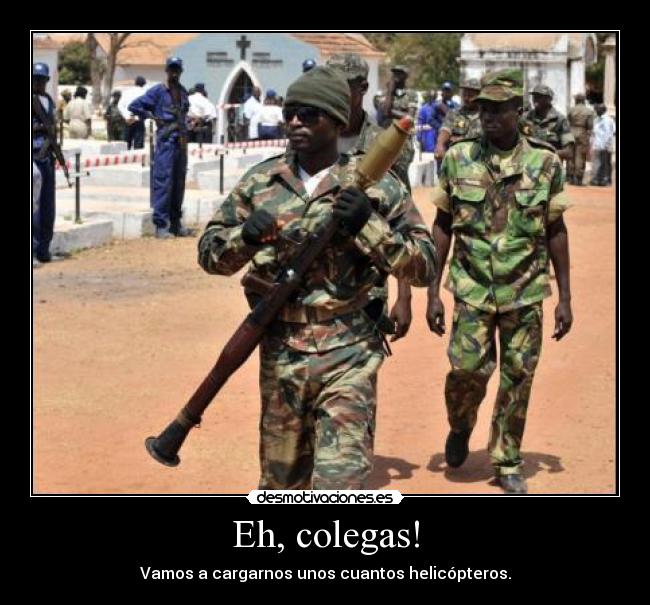 carteles zas lanza granadas rpg-7 guerra lol desmotivaciones