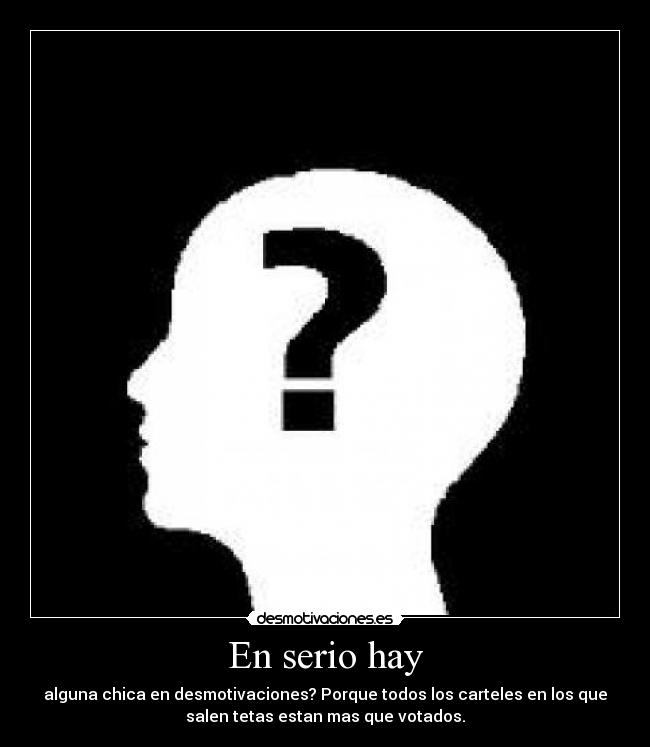 carteles chicas desmotivaciones