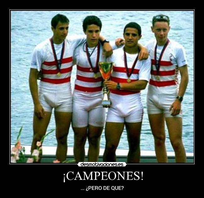 ¡CAMPEONES! -