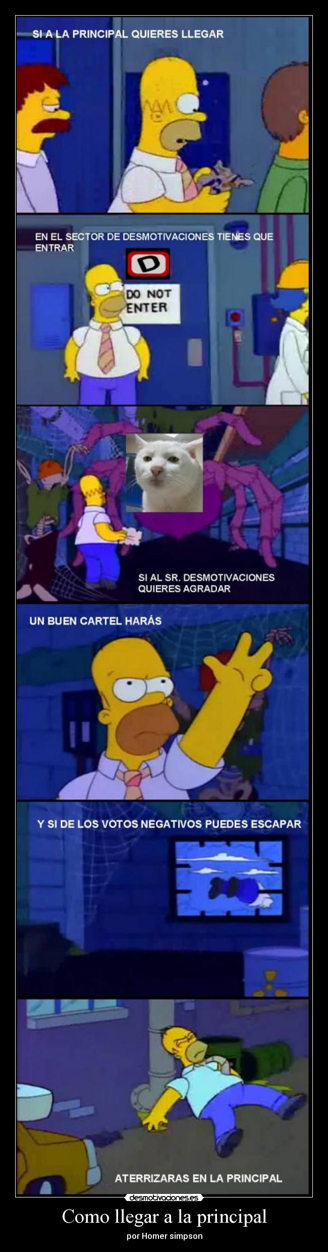 Como llegar a la principal -