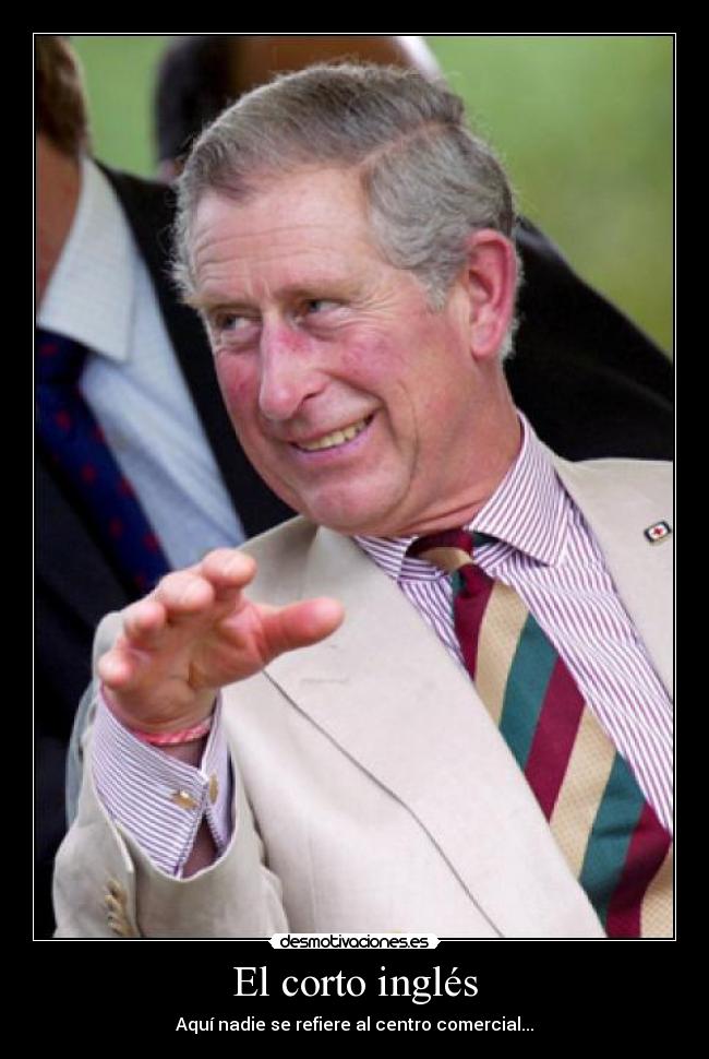 El corto inglés - Aquí nadie se refiere al centro comercial...