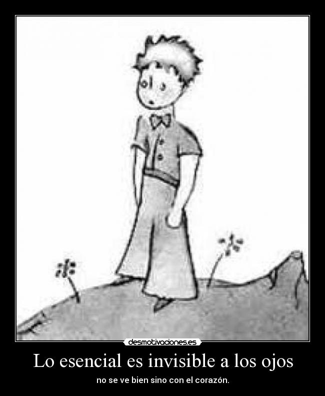 Lo esencial es invisible a los ojos - 
