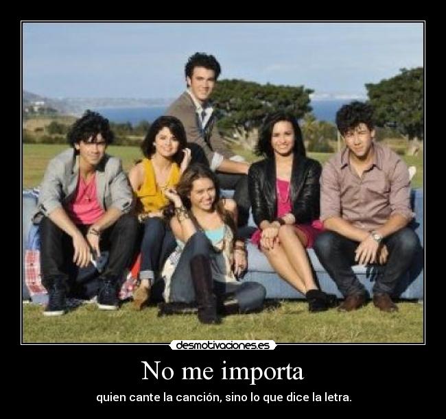 No me importa -