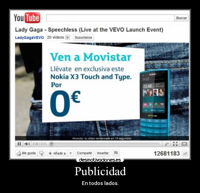 Publicidad - En todos lados.