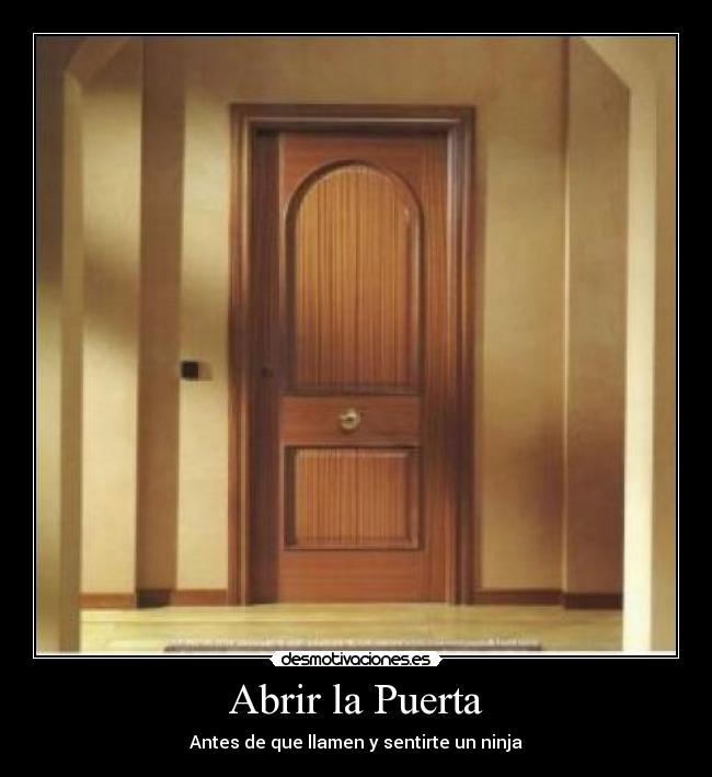 Abrir la Puerta -