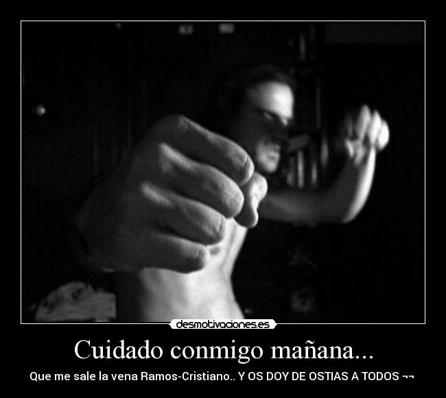 carteles ostias madridista muerte desmotivaciones