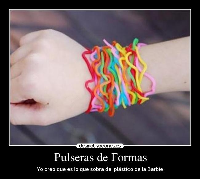 Pulseras de Formas -