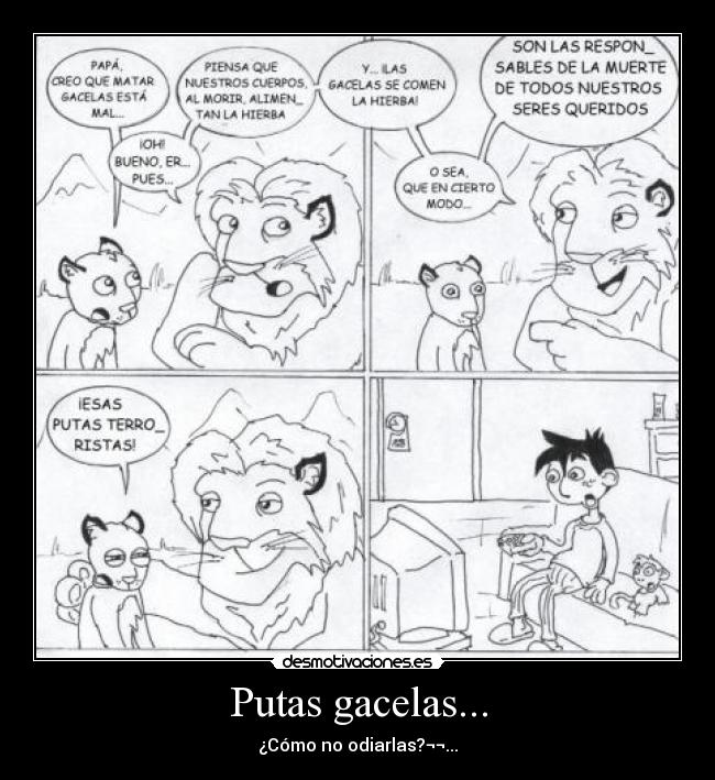 Putas gacelas... - 
