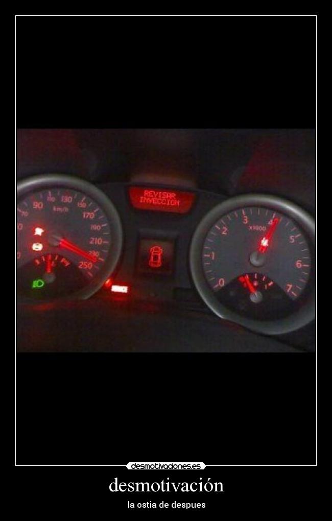 desmotivación - la ostia de despues