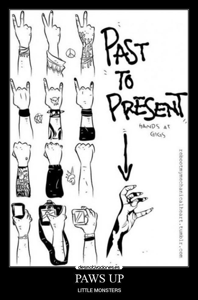 carteles little monster lady gaga desmotivaciones