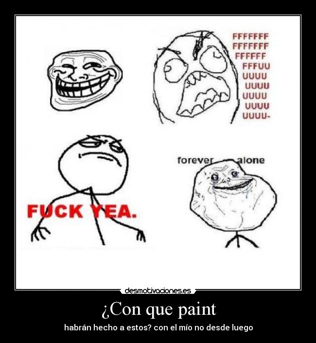 ¿Con que paint - 