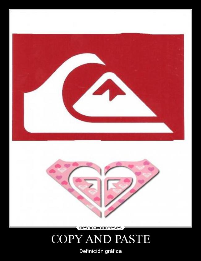 COPY AND PASTE - Definición gráfica
