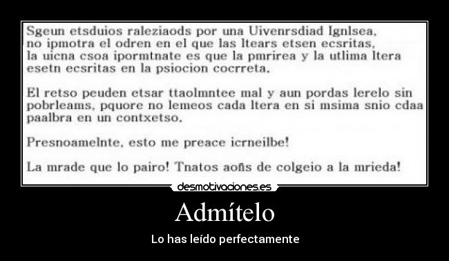 Admítelo - 