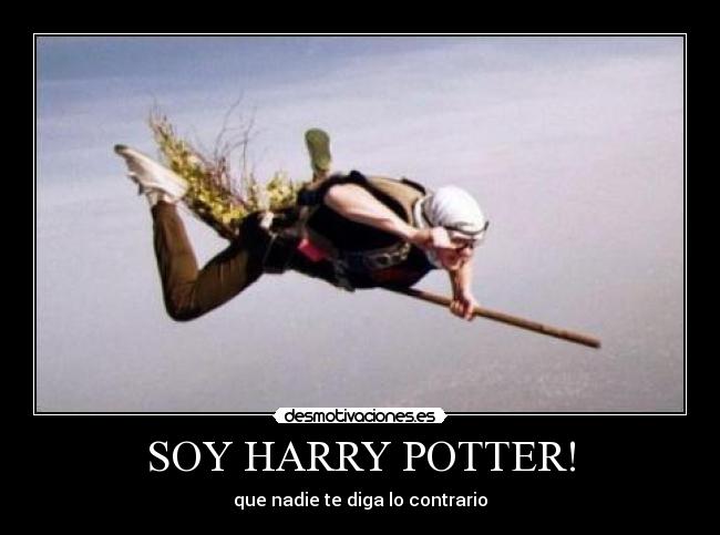 SOY HARRY POTTER! - que nadie te diga lo contrario