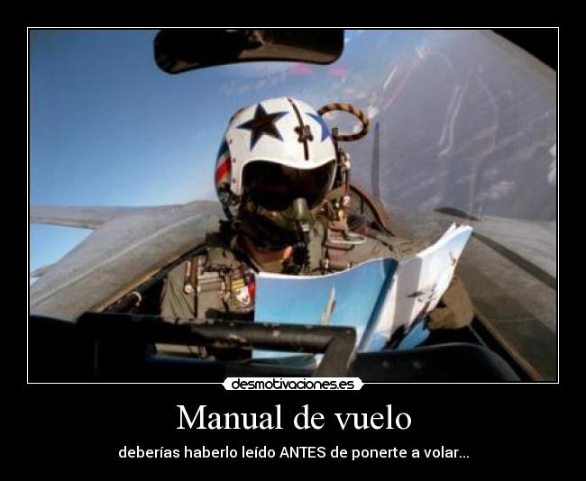 Manual de vuelo - 