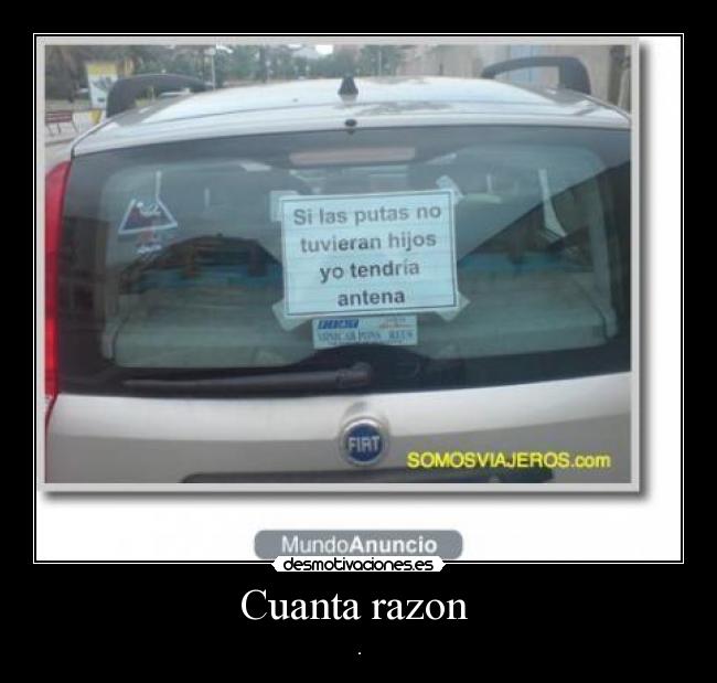 Cuanta razon  - 