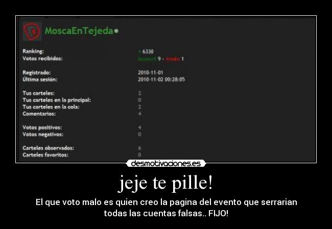jeje te pille! -