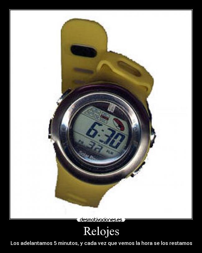 Relojes -