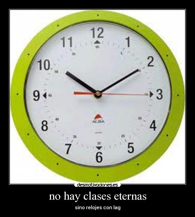 no hay clases eternas -