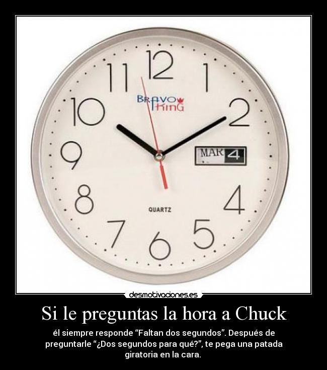 carteles chuck norris desmotivaciones